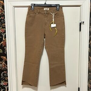Charlie B crop pants, 24” inseam, NWT, Size 8